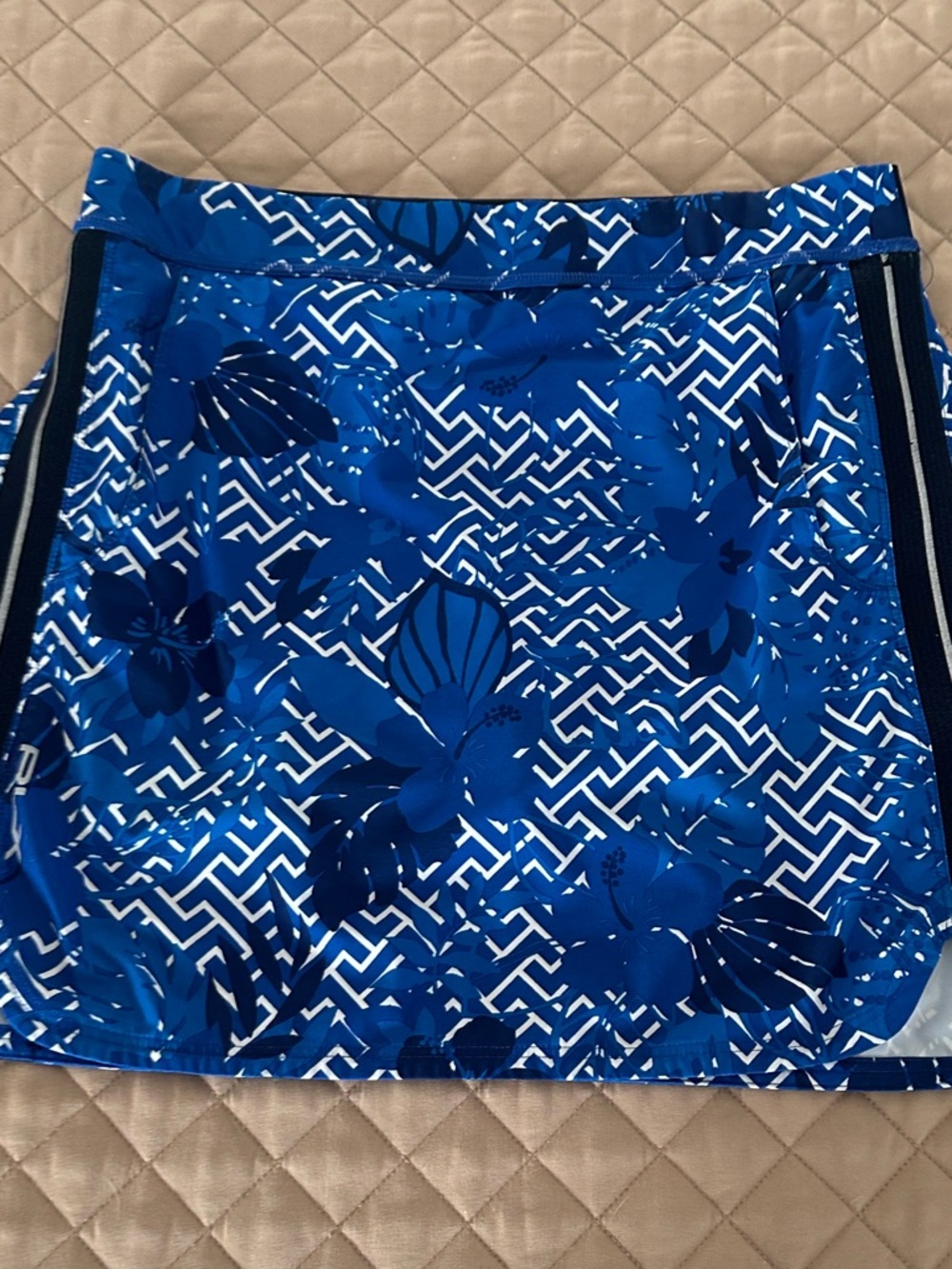 RLX Ralph Lauren Blue Floral Women's Golf Skort